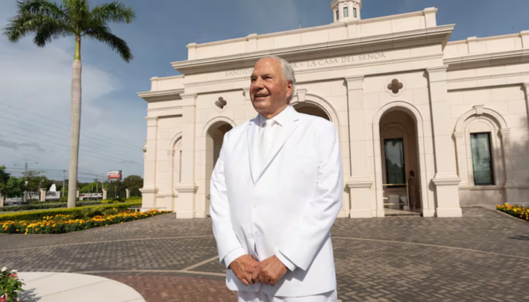 La oración especial de dedicación del élder Rasband en el templo de Nicaragua
