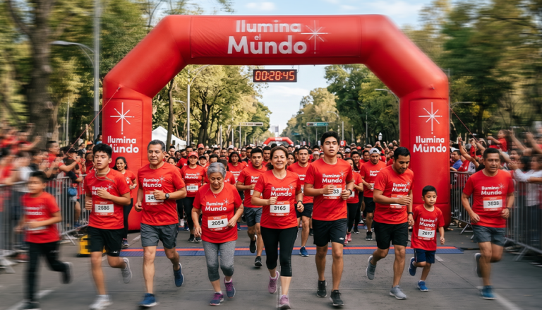 La Iglesia de Jesucristo organiza Ilumina el Mundo 5K en Lima, Perú