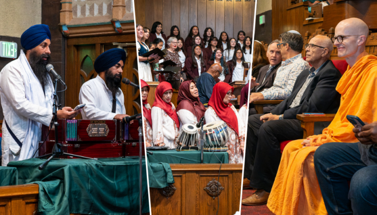 La Iglesia de Jesucristo reúne a 5 religiones en un concierto interreligioso