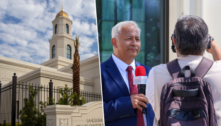 El Templo de Torreón, México se presenta a los medios de comunicación