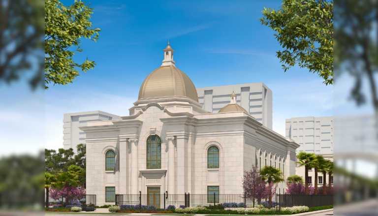 Se anuncia la Primera Palada y el diseño oficial del Templo de Viña del Mar, Chile